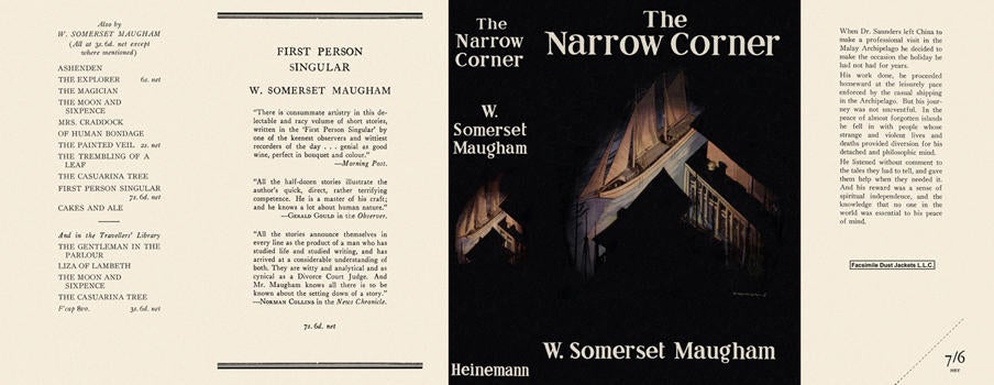 Item #2316 Narrow Corner, The. W. Somerset Maugham