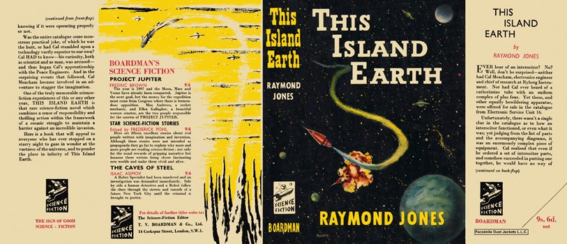 Item #23171 This Island Earth. Raymond F. Jones