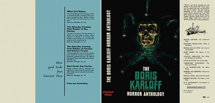 Item #23175 Boris Karloff Horror Anthology, The. Boris Karloff, Anthology