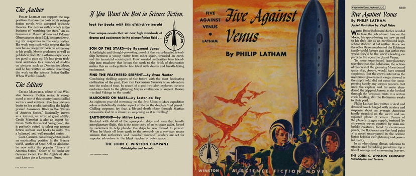 Item #23187 Five Against Venus. Philip Latham.