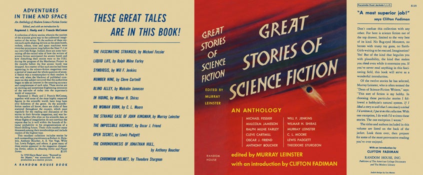 Item #23194 Great Stories of Science Fiction. Murray Leinster, Anthology