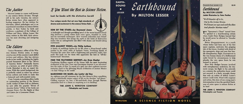 Item #23199 Earthbound. Milton Lesser