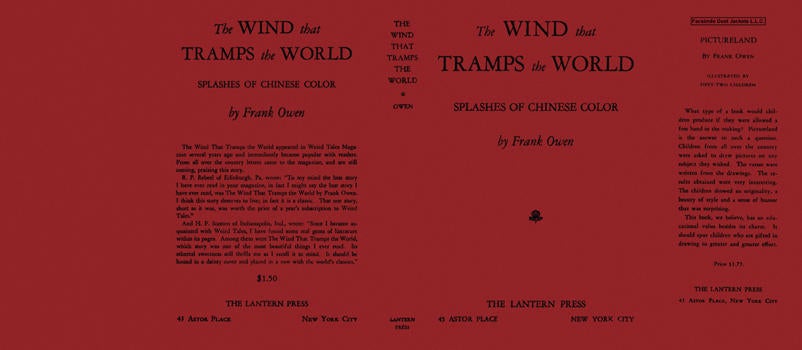 Item #23264 Wind That Tramps the World, The. Frank Owen.