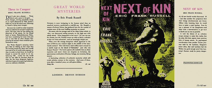 Item #23299 Next of Kin. Eric Frank Russell