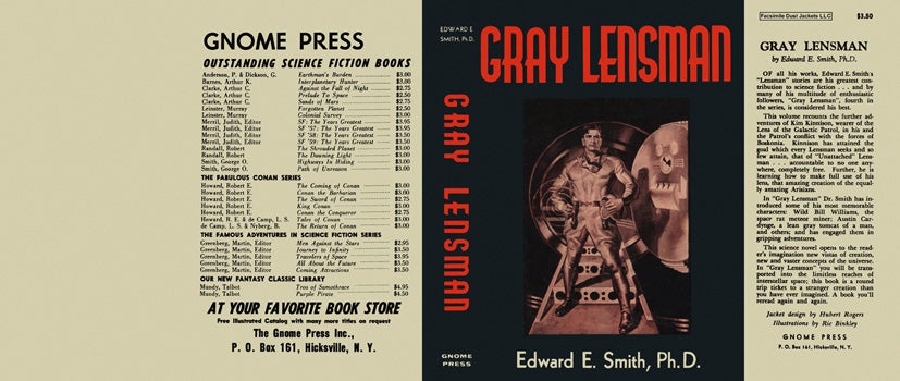 Item #23317 Gray Lensman. Edward E. Smith, Ph D