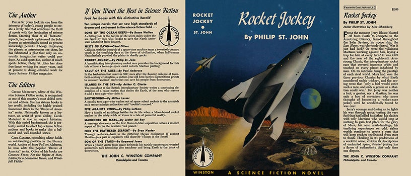 Item #23325 Rocket Jockey. Philip St. John.
