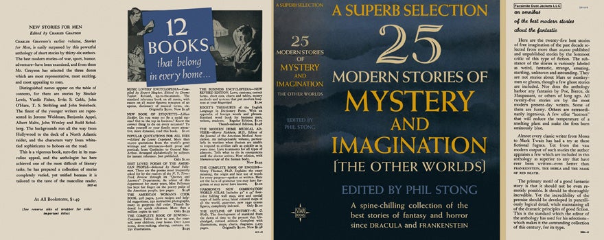 Item #23327 25 Modern Stories of Mystery and Imagination. Phil Stong, Anthology