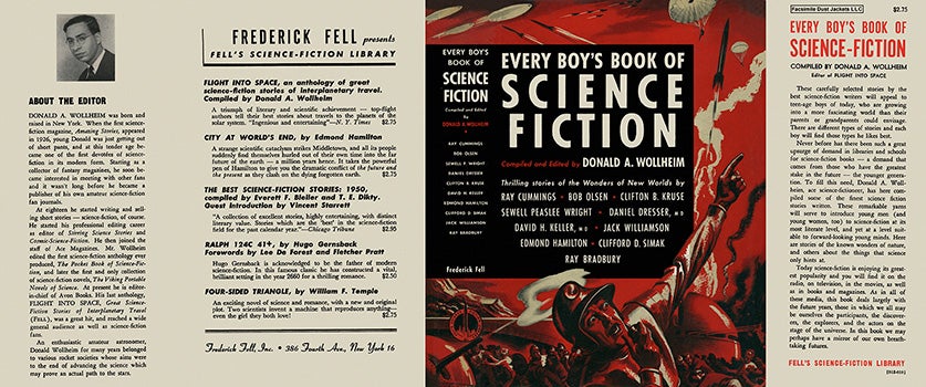 Item #23415 Every Boy's Book of Science Fiction. Donald A. Wollheim, Anthology