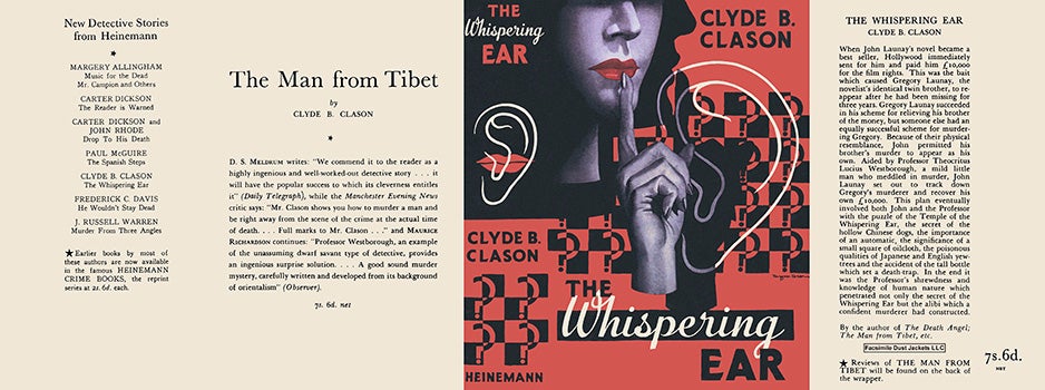 Item #23444 Whispering Ear, The. Clyde B. Clason.