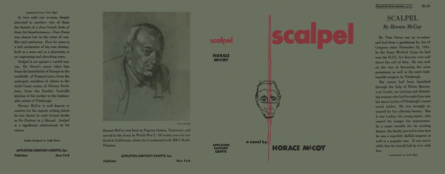 Item #2345 Scalpel. Horace McCoy.