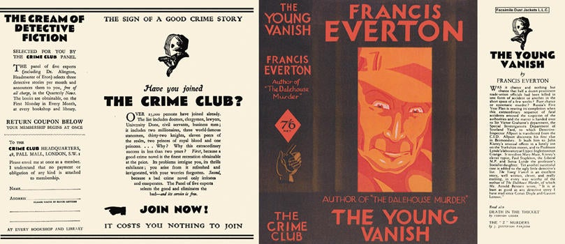 Item #23450 Young Vanish, The. Francis Everton.