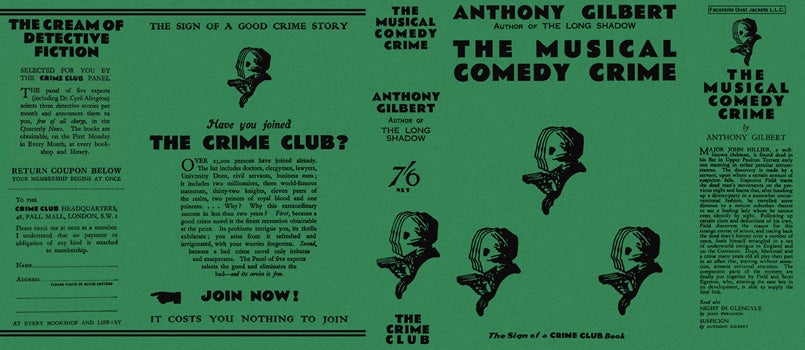 Item #23470 Musical Comedy Crime, The. Anthony Gilbert