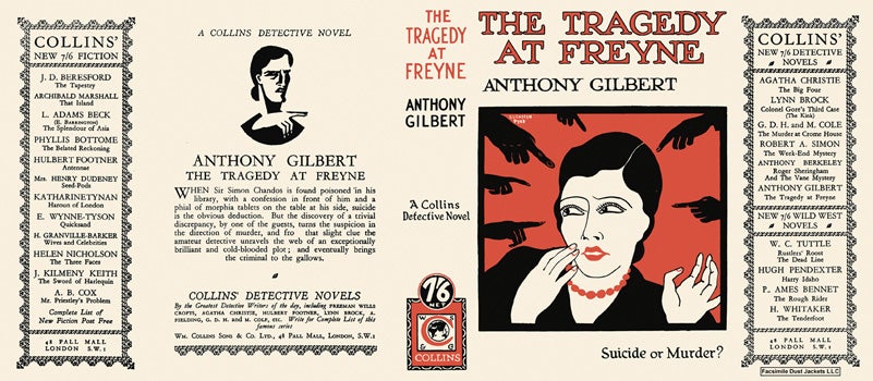 Item #23471 Tragedy at Freyne, The. Anthony Gilbert