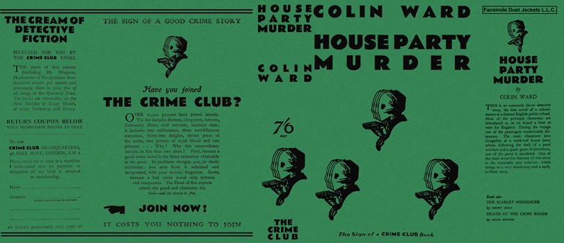 Item #23534 House Party Murder. Colin Ward.