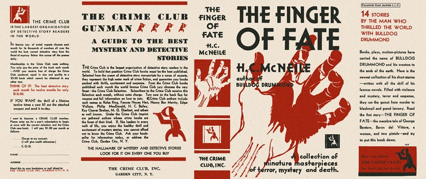 Item #2358 Finger of Fate, The. H. C. McNeile