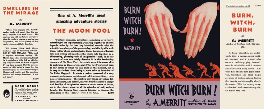 Item #2364 Burn Witch Burn! A. Merritt