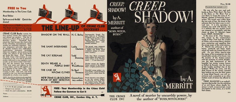 Item #2365 Creep, Shadow! A. Merritt