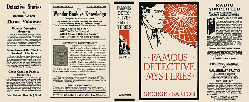 Item #23728 Famous Detective Mysteries. George Barton.