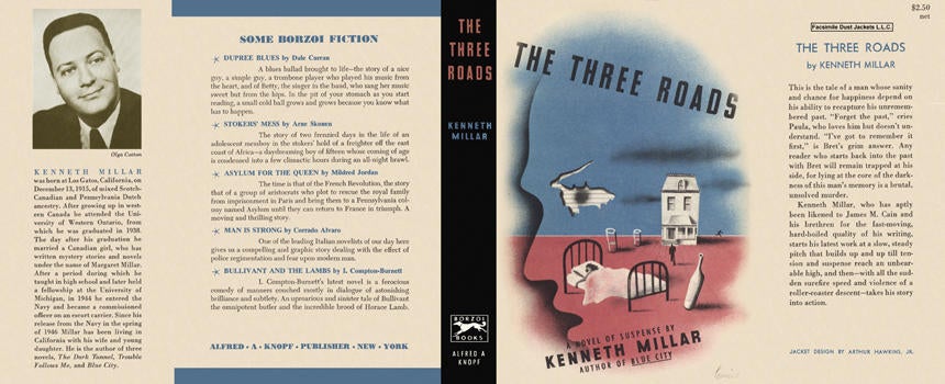 Item #2373 Three Roads, The. Kenneth Millar.