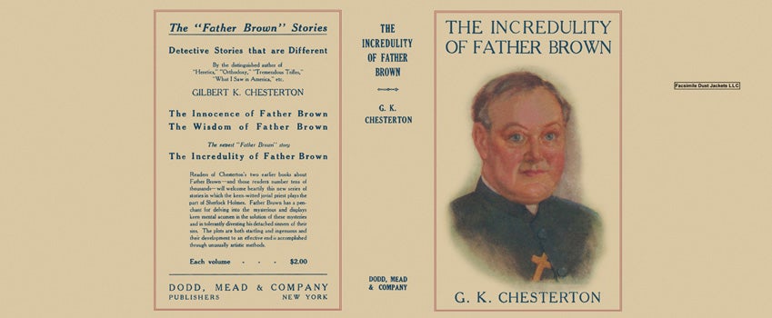 Item #23735 Incredulity of Father Brown, The. G. K. Chesterton.