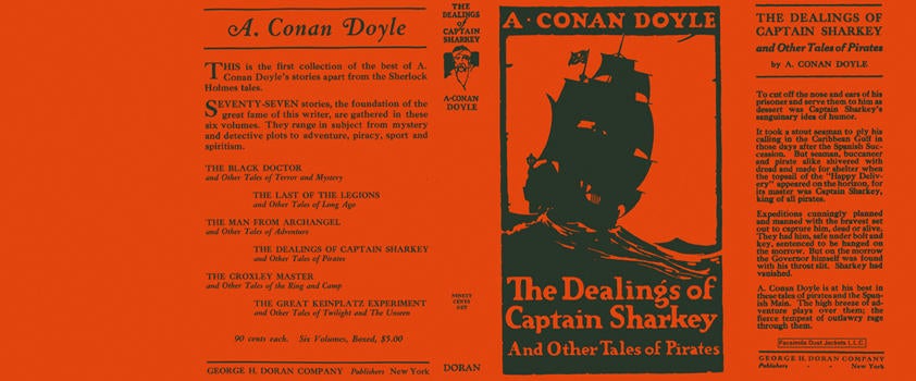 Item #23742 Dealings of Captain Sharkey and Other Tales of Pirates, The. Sir Arthur Conan Doyle