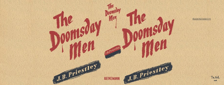 Item #23765 Doomsday Men, The. J. B. Priestley