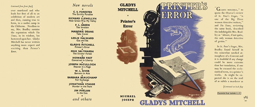Item #2409 Printer's Error. Gladys Mitchell