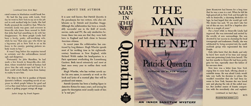 Item #24110 Man in the Net, The. Patrick Quentin.