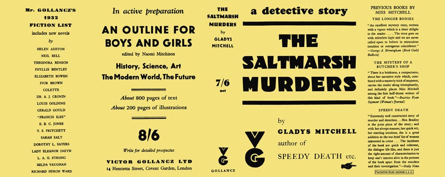 Item #2412 Saltmarsh Murders, The. Gladys Mitchell.
