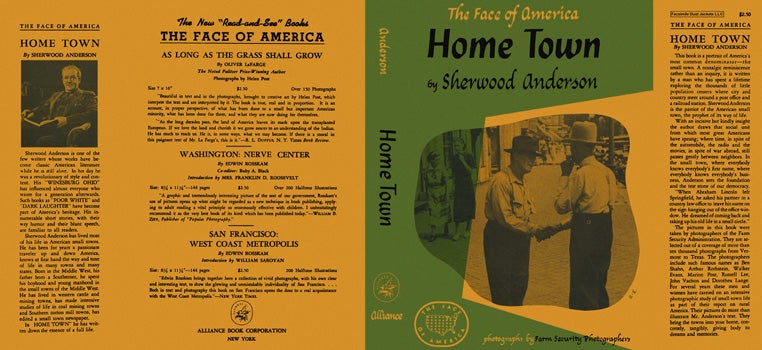 Item #24180 Home Town. Sherwood Anderson