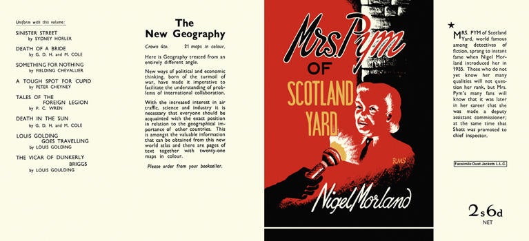 Item #2427 Mrs. Pym of Scotland Yard. Nigel Morland