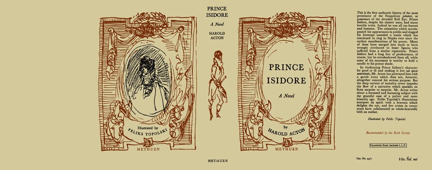 Item #24462 Prince Isidore. Harold Acton