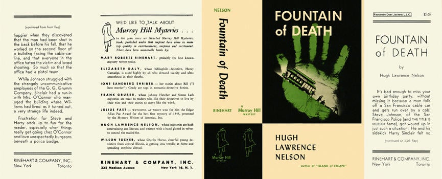 Item #2448 Fountain of Death. Hugh Lawrence Nelson.