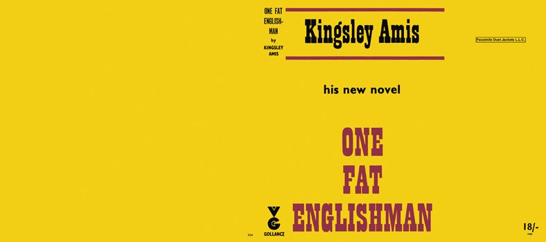 Item #24511 One Fat Englishman. Kingsley Amis.