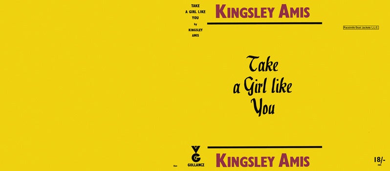 Item #24512 Take a Girl Like You. Kingsley Amis.