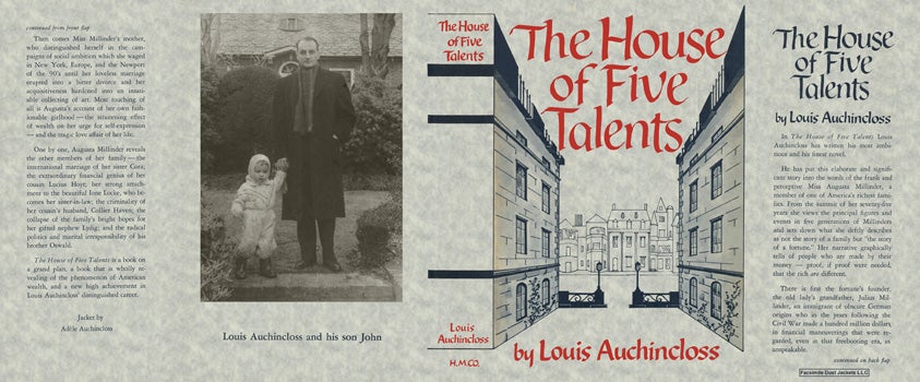 Item #24560 House of Five Talents, The. Louis Auchincloss