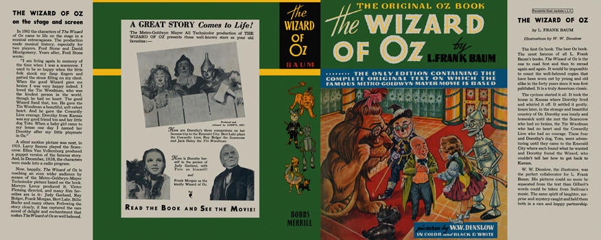 Item #24610 Wizard of Oz, The. L. Frank Baum, W. W. Denslow
