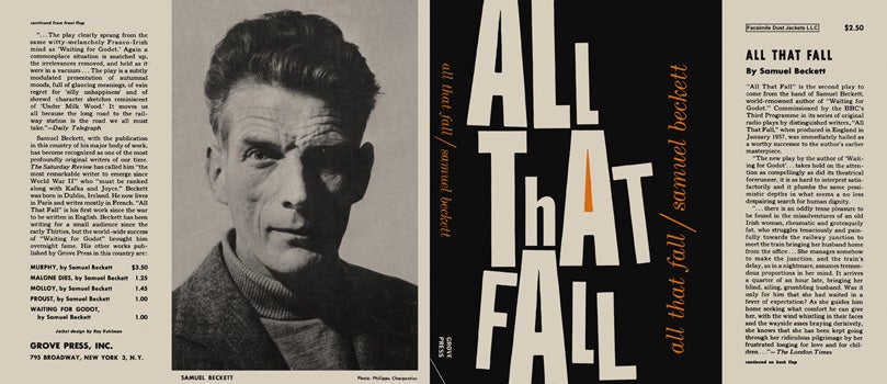 Item #24623 All That Fall. Samuel Beckett