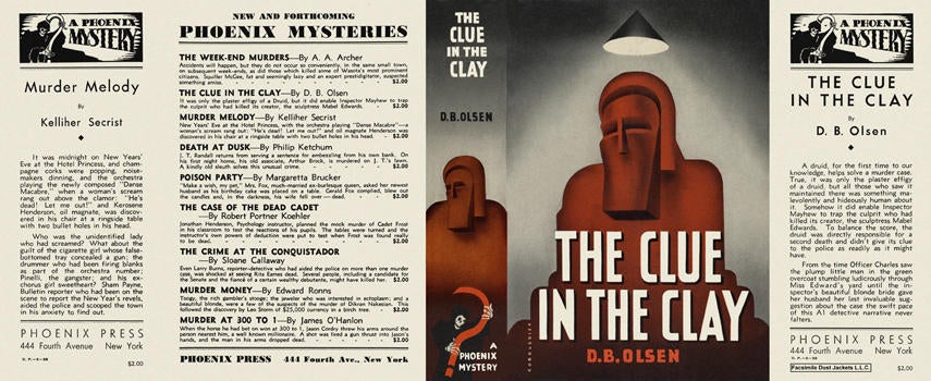 Item #2465 Clue in the Clay, The. D. B. Olsen.