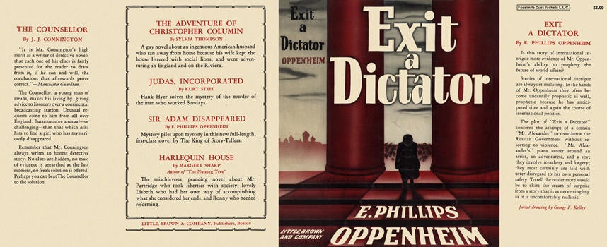 Item #2469 Exit a Dictator. E. Phillips Oppenheim