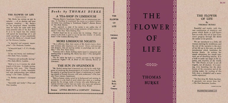 Item #24784 Flower of Life, The. Thomas Burke