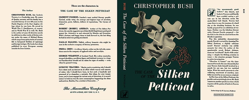 Item #24805 Case of the Silken Petticoat, The. Christopher Bush