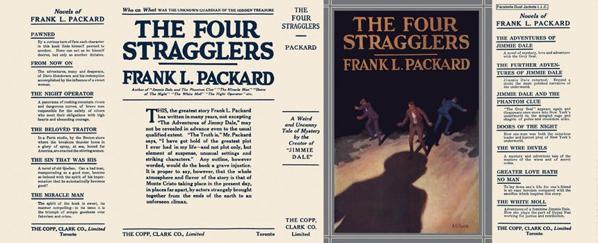 Item #2486 Four Stragglers, The. Frank L. Packard