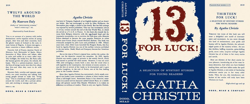 Item #24910 Thirteen for Luck! Agatha Christie.
