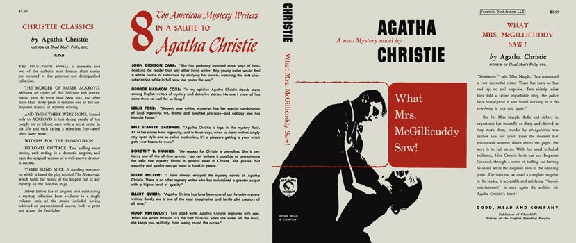 Item #24911 What Mrs. McGillicuddy Saw! Agatha Christie