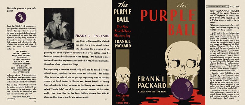 Item #2494 Purple Ball, The. Frank L. Packard