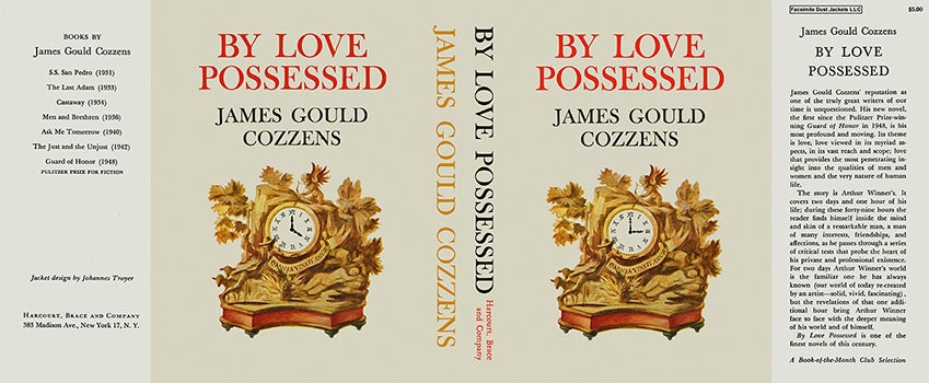 Item #24994 By Love Possessed. James Gould Cozzens