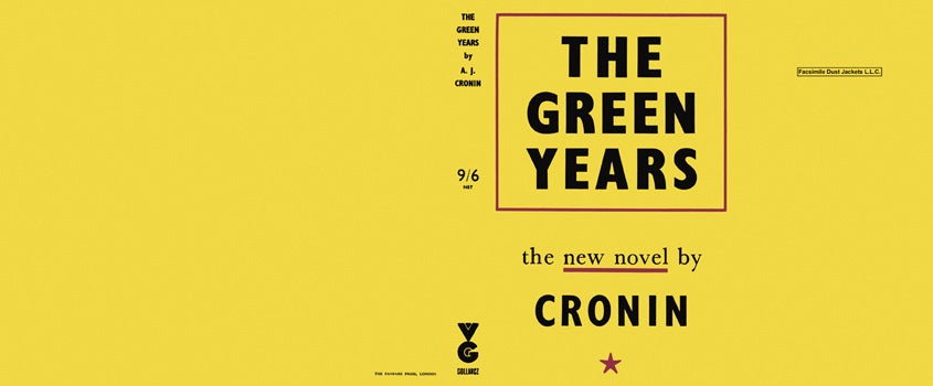 Item #25001 Green Years, The. A. J. Cronin.