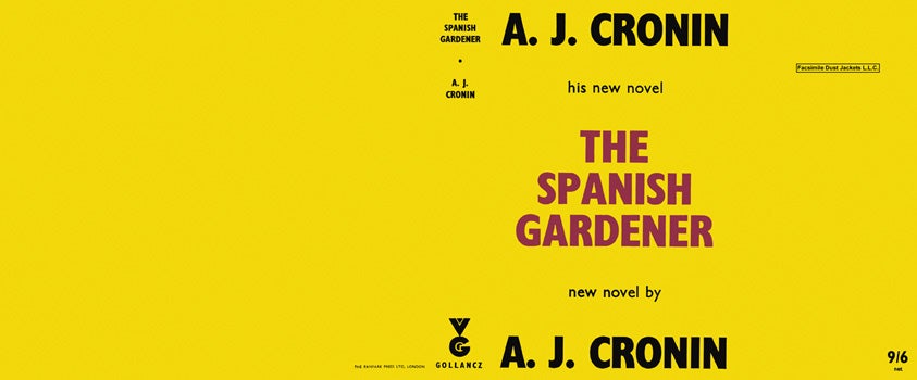 Item #25005 Spanish Gardener, The. A. J. Cronin