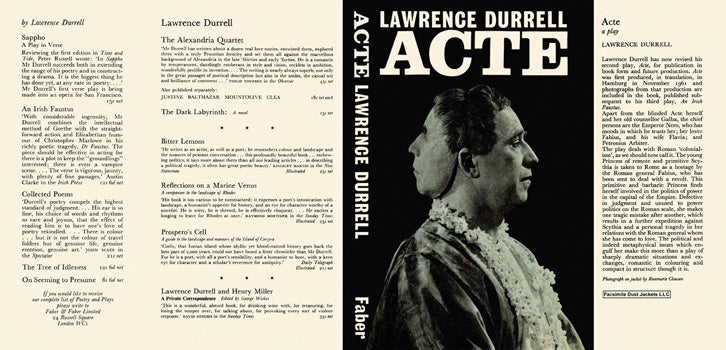 Item #25128 Acte. Lawrence Durrell